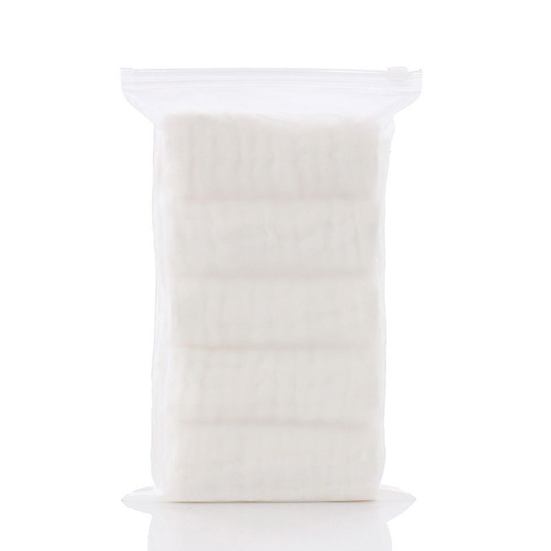 Khăn Lau Mặt Hình Vuông Chất Liệu Cotton Muslin Kích Thước 30x30cm Dành Cho Bé