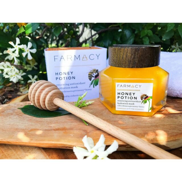 Mặt nạ mật ong dưỡng ẩm, sáng da Farmacy Honey Potion
