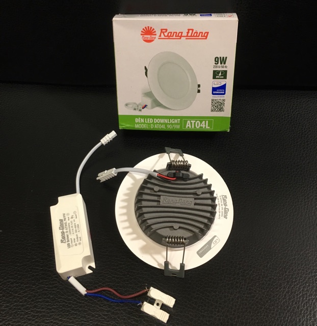 Đèn led âm trần Ø90mm Rạng Đông downlight