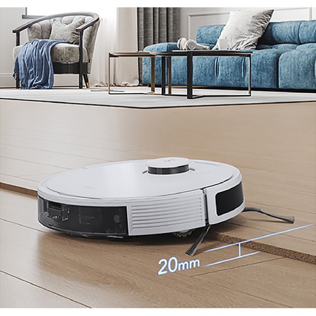 Robot hút bụi lau nhà Ecovacs Deebot OZMO N8 Pro - Lực hút MAX  2600 Pa - Bản quốc tế - Bảo Hành Chính Hãng 24 Tháng