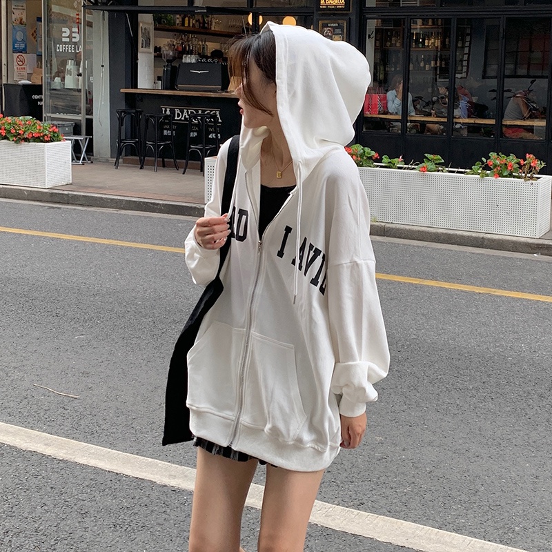 SUXI Áo Khoác Nữ Có Nón Thời Trang Hàn Quốc