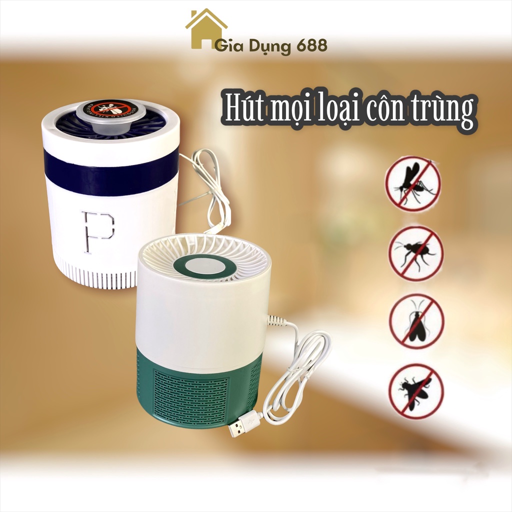 Đèn LED Bắt Muỗi Bắt Côn Trùng Dùng Cổng Sạc USB - LAVITA
