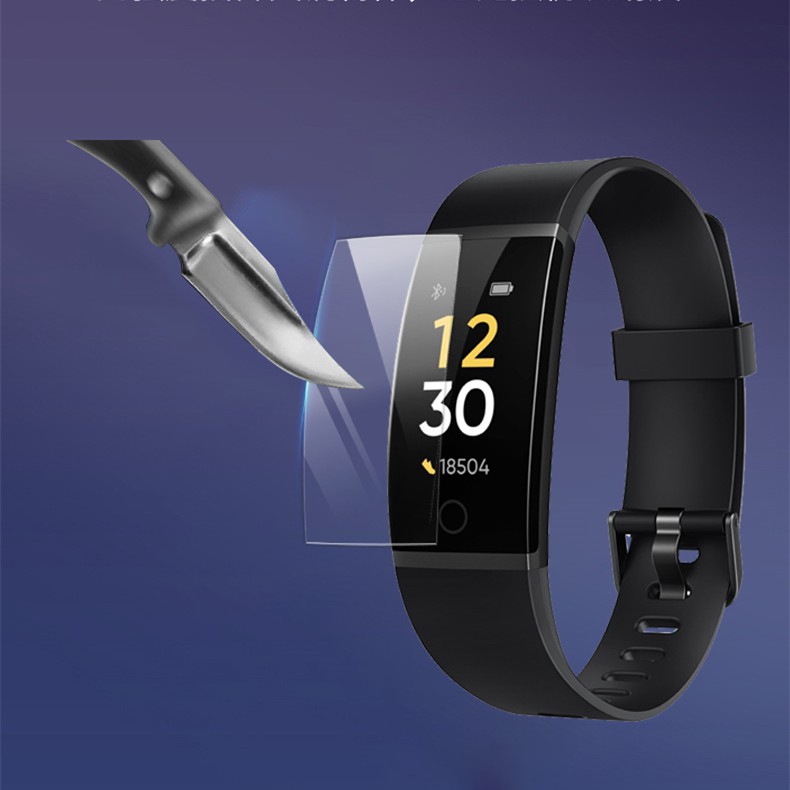 【3PCS】 Hydrogel Film for Realme Band Smart Watch Screen Protector Screen Protector for Realme Band Film Case