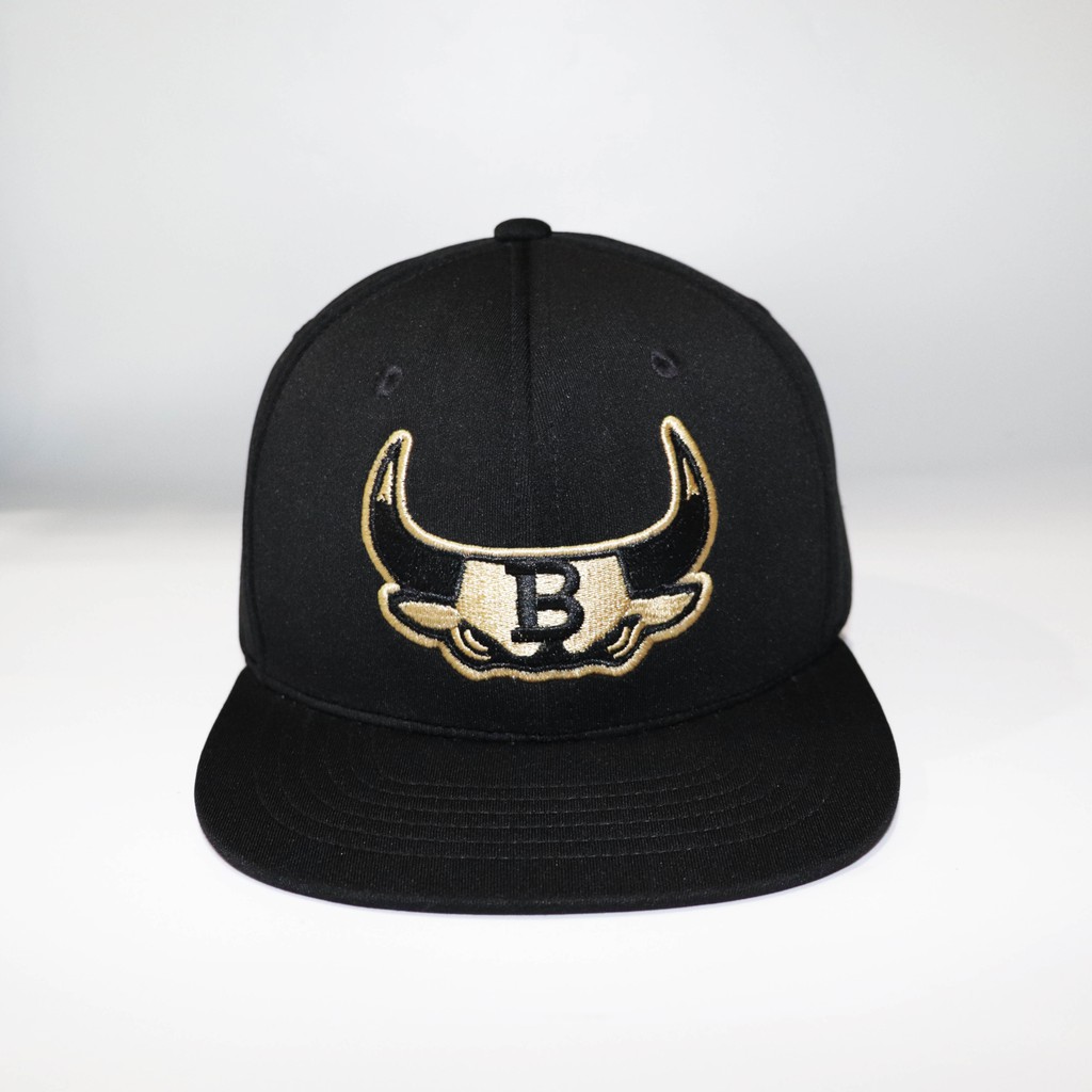 Nón NHS Snapback Bulls Chữ B Gold Huyền Thoại 2022 BULL006