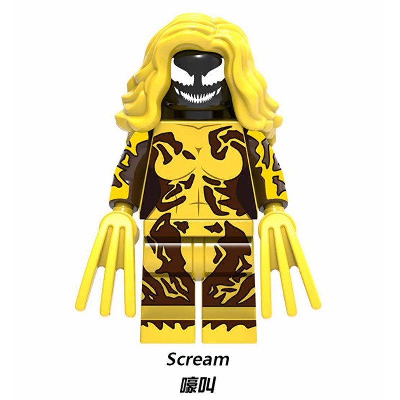 Mô hình lắp ghép hình nhân vật siêu anh hùng marvel