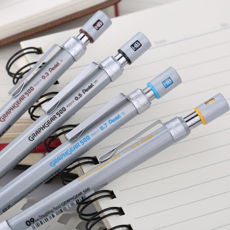 Chì Bấm Cơ Khí Pentel Graphgear 500