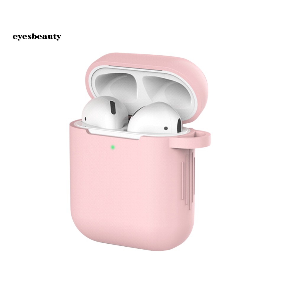 Hộp silicone mềm chính xác bảo vệ chống trầy xước cho hộp sạc tai nghe Apple AirPods 1/2 | BigBuy360 - bigbuy360.vn