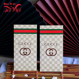 BAO LÌ XÌ TREND thương hiệu GUCCI cao cấp (10 bao) 💖FREESHIP💖 Bao lì xì Nguyên Đán Tân Sửu 2021 - MH:S1-1007