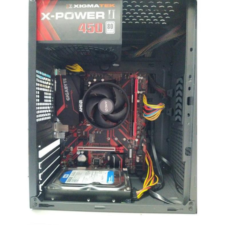 Vỏ CASE MINI Gipco Tặng kèm đầy đủ vít / Hỗ trợ main M-ATX ( H310 . H81 . H61 . B365 v.v )