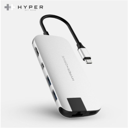 CỔNG CHUYỂN HYPERDRIVE SLIM USB-C MULTI PORT HUB FOR MACBOOK, PC & DEVICES