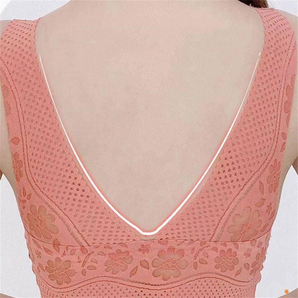 DIACHAVN Áo Ngực Thể Thao Không Gọng Plus Size