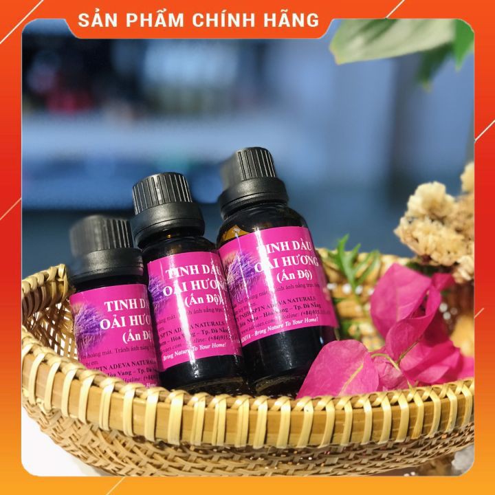 Tinh dầu Oải hương Ấn độ nguyên chất ⚡FREESHIP⚡ nhiều dung tích