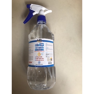 Cồn chai xịt 500ml và 1000ml Hồng Phát