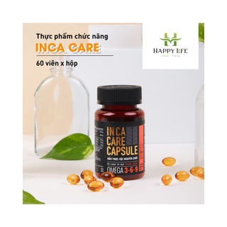 Omega 369, viên uống omega 3 từ hạt Sachi, sáng mắt bổ não tăng cường sức khỏe chuẩn Organic - Happy Life 4U