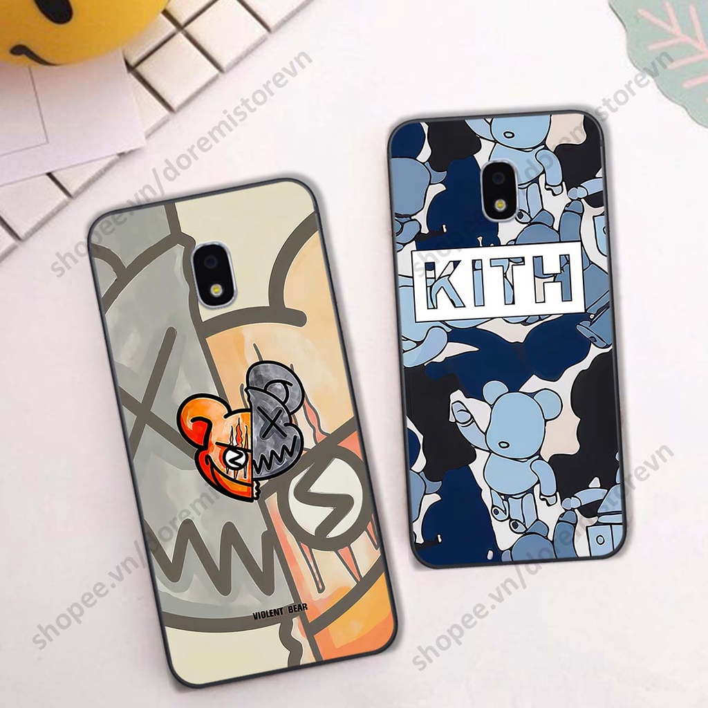 Ốp lưng Samsung J7 Pro hình kaws, kith, bear brick nổi 3D phong cách độc đáo