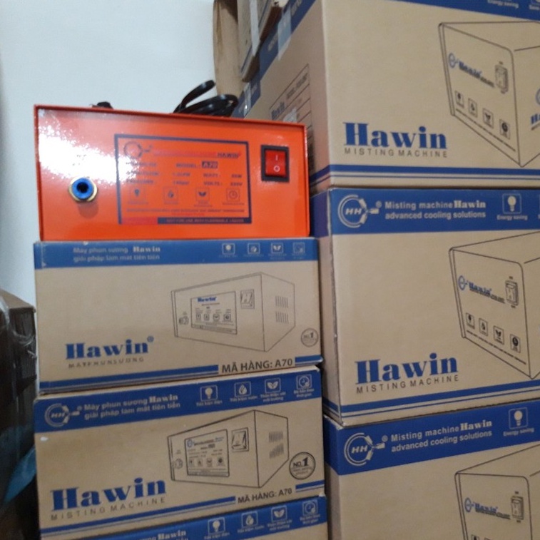 Máy phun sương A70 phun từ 5 đến 15 béc