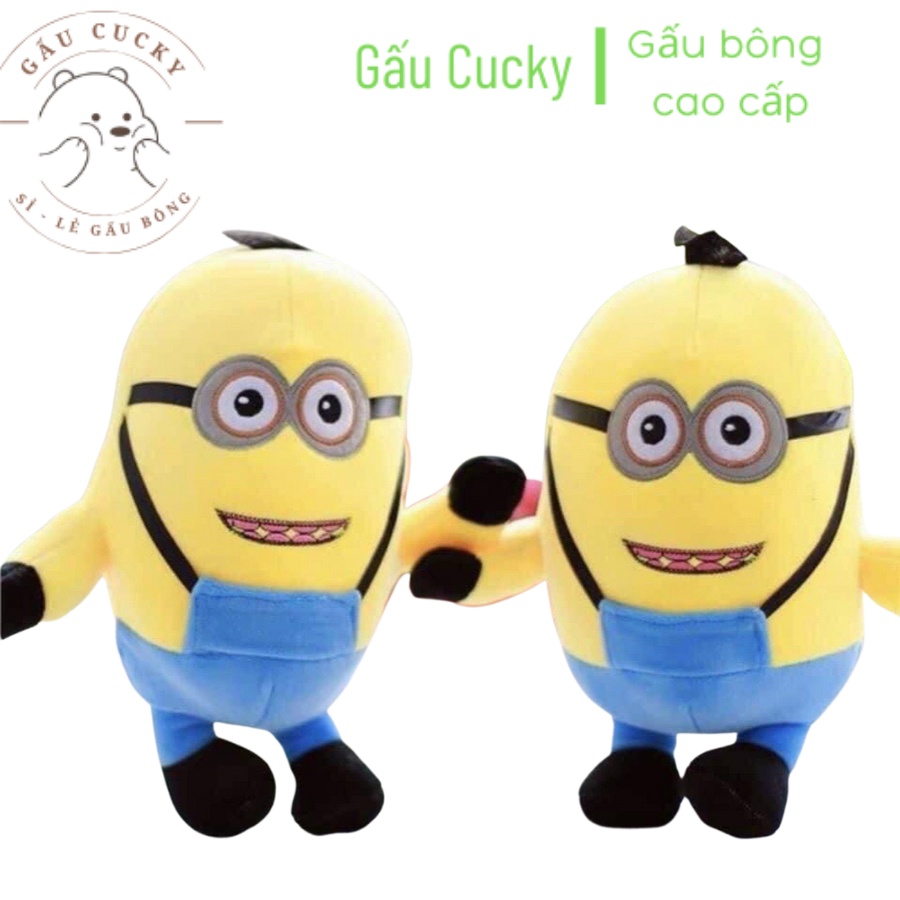 GẤU BÔNG MINION SIZE NHỎ NIỀNG RĂNG DỄ THƯƠNG CHO BÉ, BÔNG SIÊU MỀM MỊN