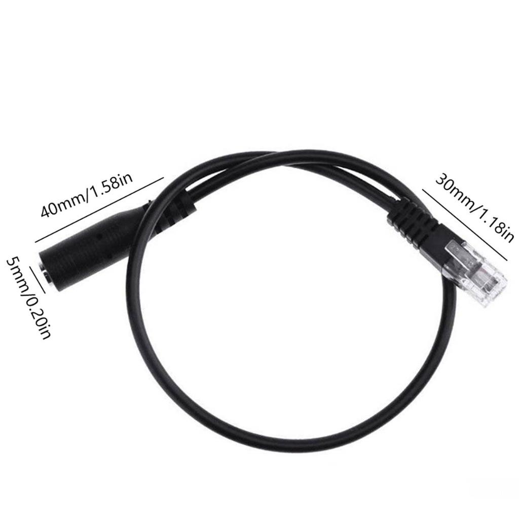 Dây Cáp Chuyển Đổi Tai Nghe buddy 3.5mm Sang rj9 Cho Điện Thoại Thông Minh