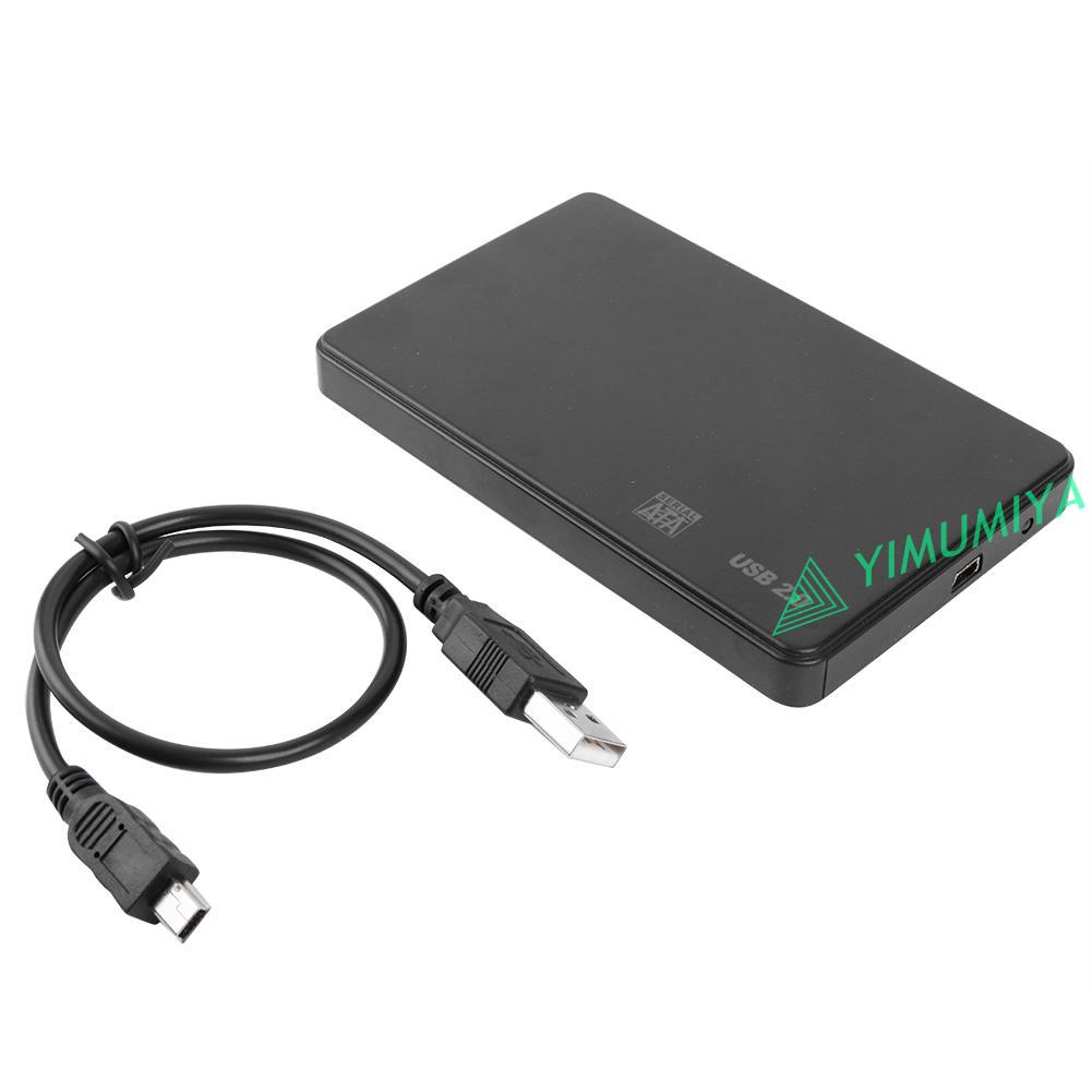 YI 2.5 inch Hard Disk Case SATA USB2.0 HDD Box External Hard Drive Enclosure | BigBuy360 - bigbuy360.vn