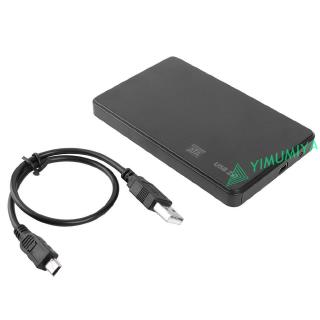 YI 2.5 inch Hard Disk Case SATA USB2.0 HDD Box External Hard Drive Enclosure