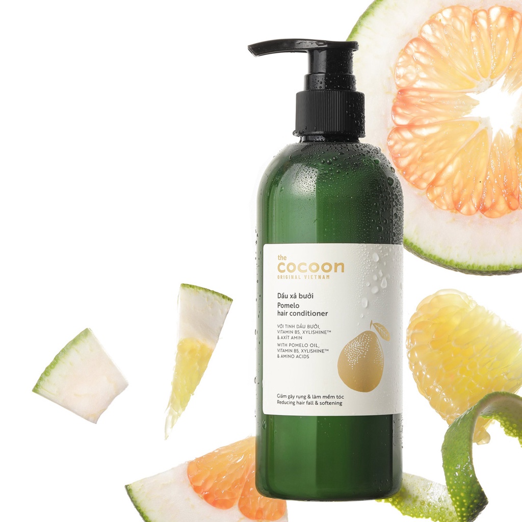 Dầu Xả Bưởi Cocoon Giúp Giảm Gãy Rụng &amp; Kích Thích Mọc Tóc 310ml Pomelo Conditioner