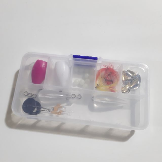 Combo Hộp Mồi Câu Lure Gồm Mồi Muỗi, Hạt Gạo Thần Kỳ Và Các Phụ Kiện, Mồi Câu Cá