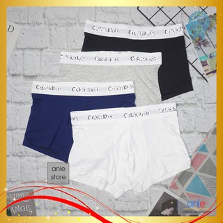 Combo 3 Quần sịp nam Boxer Cotton thiên nhiên Xuất Mỹ, Quần lót đùi nam Cao cấp Thông hơi thấm hút - BXAE