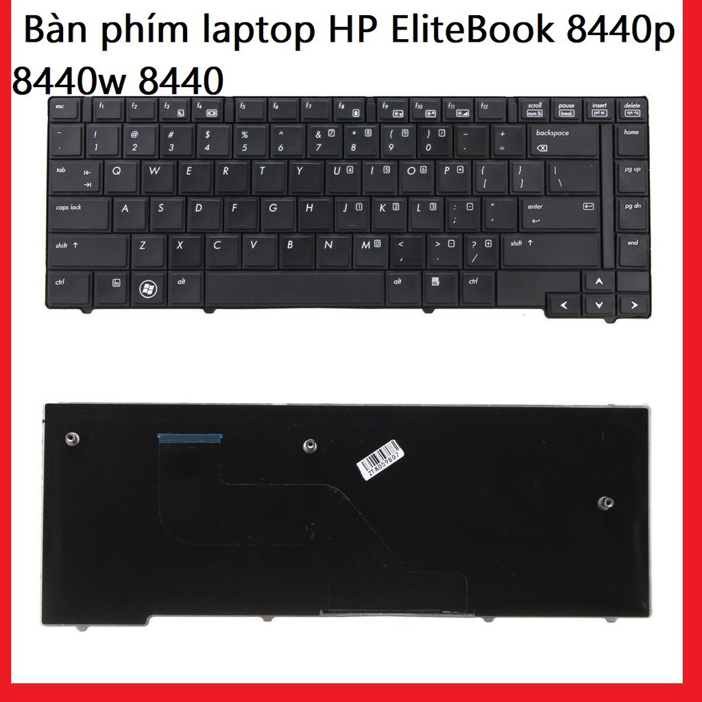 Bàn phím laptop HP. EliteBook 6440p 8440p 8440w, Probook. 6440b 6450b 6455b 6445b