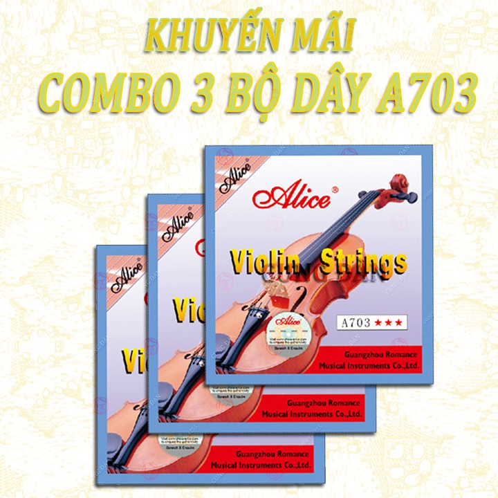 Dây Alice A703 COMBO 3 Bộ