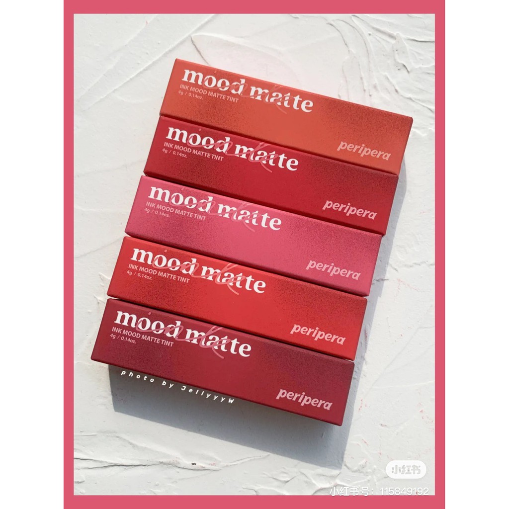 [new] - Son Kem Peripera Ink Mood Matte Tint