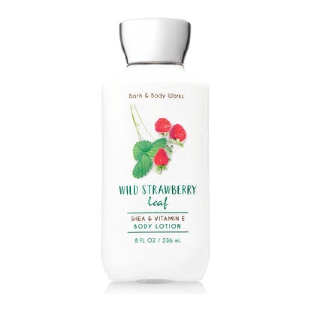 Dưỡng thể giữ ẩm da Bath & Body Works Wild Strawberry Leaf Lotion 236ml (Mỹ)