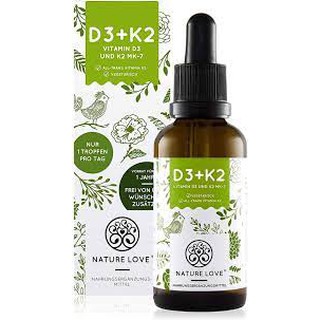 Vitamin d3k2mk7 nature love - hàng đức
