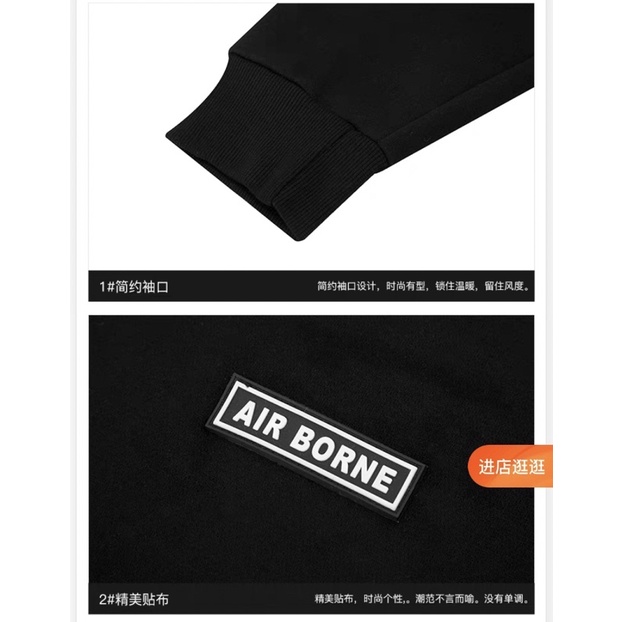 Áo polo dài tay 126498 Nelly Heybig form rộng dành cho nam và nữ 59 air borne