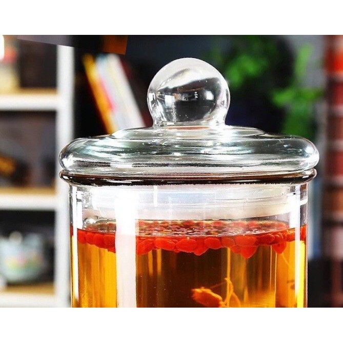 Bình Ngâm Thủy Tinh 12 Lít Có Van không van Dáng Trụ Thân Trơn – TT25L