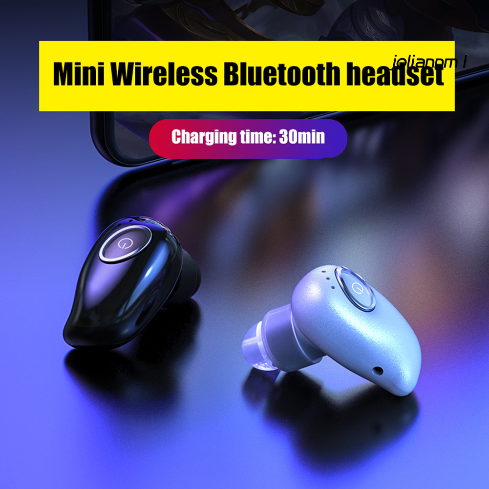 Tai Nghe Nhét Tai Không Dây Bluetooth 5.0 Mini Giảm Tiếng Ồn