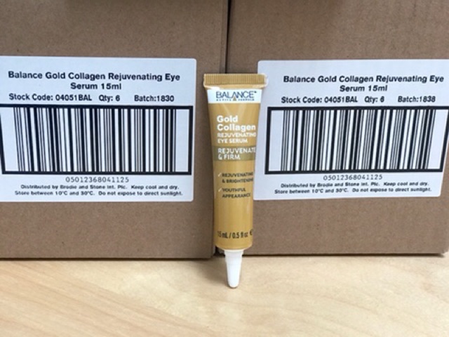 Kem mắt Balance Active Formula Gold Collagen Rejuvenating Eye Serum 15ml