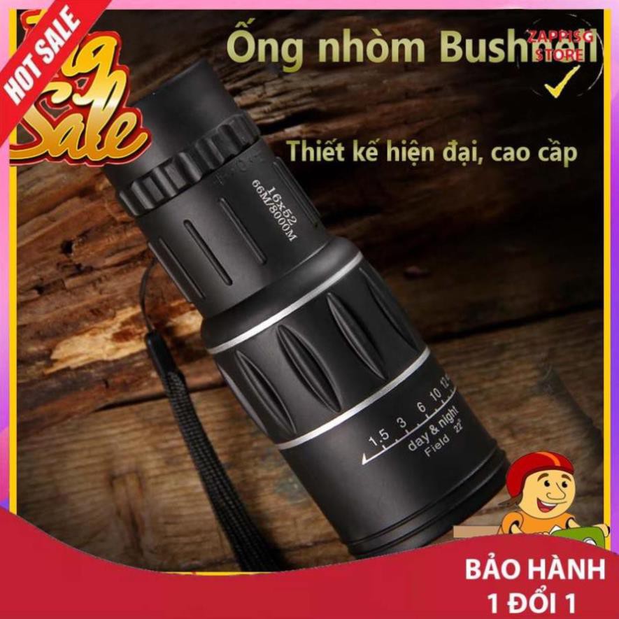 ✔️ Ống Nhòm Chính Hãng Bushnell 1 mắt, Ống Nhòm Quay Phim Từ Xa Cho Điện Thoại, Hình Ảnh Chân Thực, Nhìn Xa Cực Nét