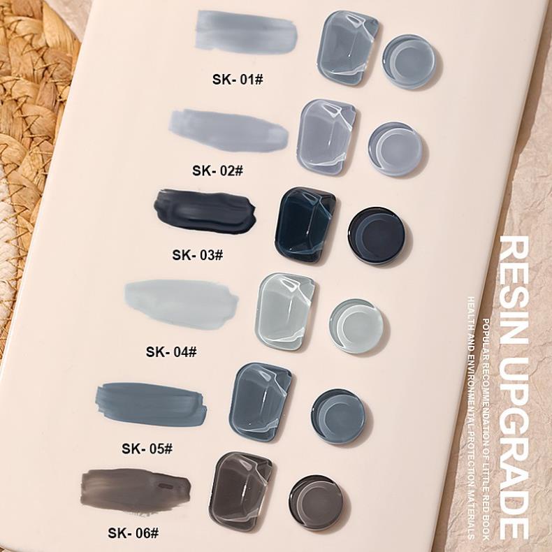 Sơn Gel AS vỏ đen Mã SK ( Cam Kết Chính Hãng - làm khô sơn gel bằng máy hơ uvled )