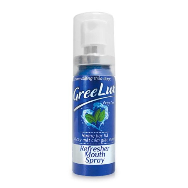 Greelux xịt thơm miệng vị cay mạnh