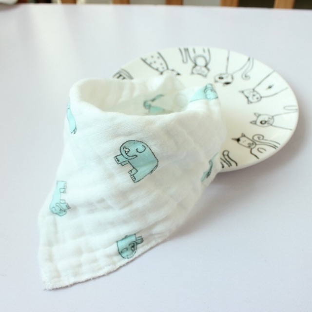 Khăn quàng cổ 8 lớp chất liệu cotton mềm mại cho bé