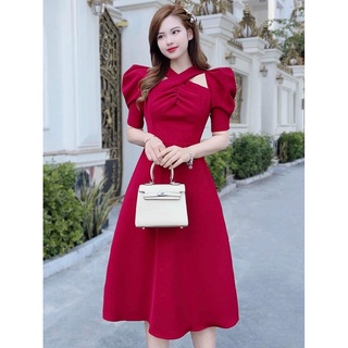 ĐẦM XÒE DỰ TIỆC TIỂU THƯ CHÉO DÂY SIÊU DỄ THƯƠNG
