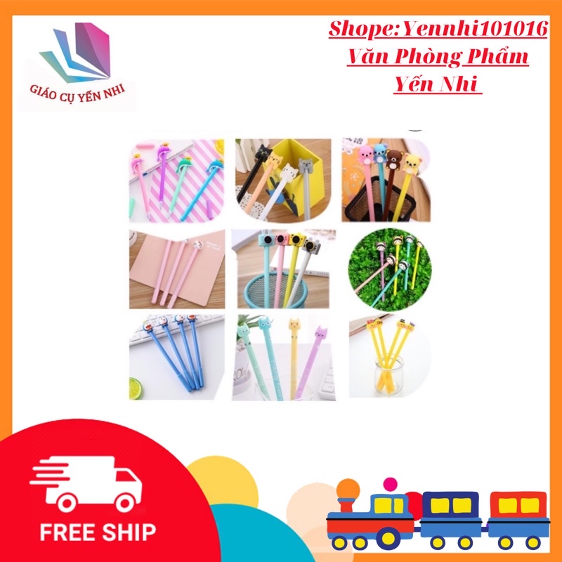 Sét 100 bút bi nước ngộ nghĩnh