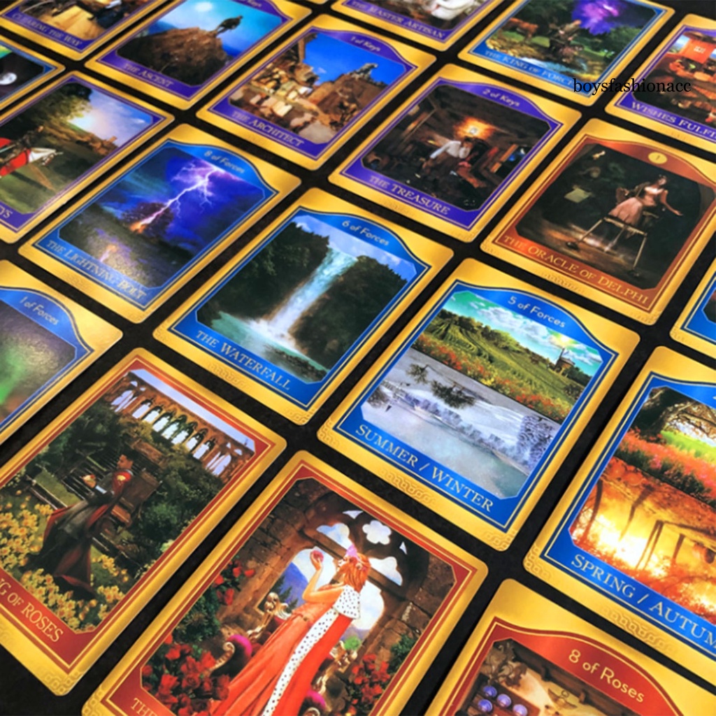 Bộ 62 thẻ bài Tarot phiên bản tiếng Anh | BigBuy360 - bigbuy360.vn