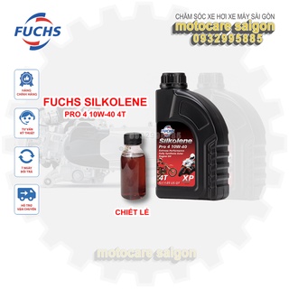 [Hcm] Fuchs Silkolene Pro 4 10w40 - Nhớt tổng hợp cao cấp Ester