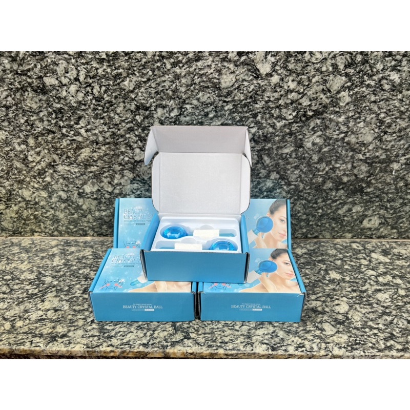 Quả cầu lạnh massage Mặt,đẩy tinh chất mát lạnh