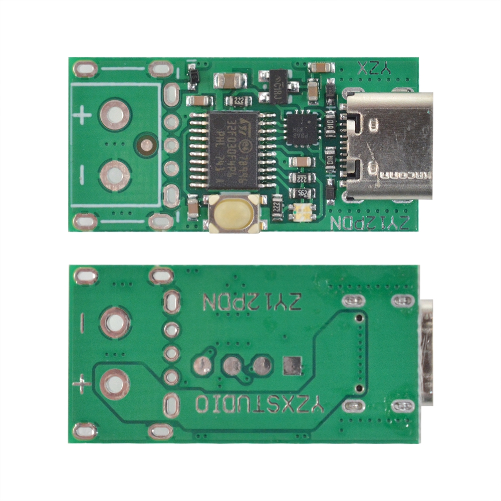 Module sạc pin Pcbfun cổng USB Zy12Pdn 3-20 V