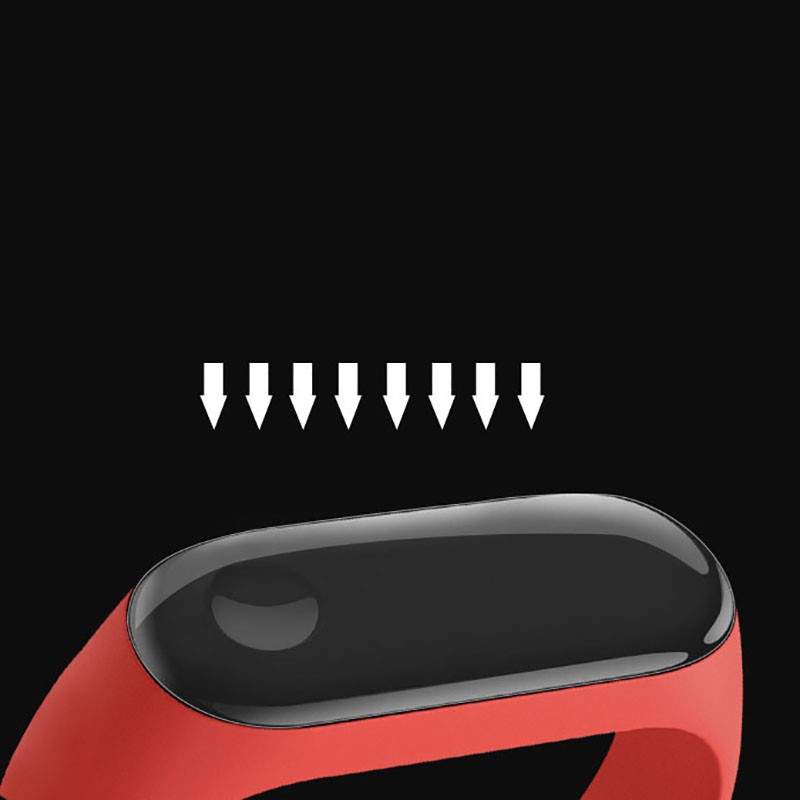 3pcs Miếng Dán Trong Suốt mặt đồng hồ Xiaomi Mi Band 3