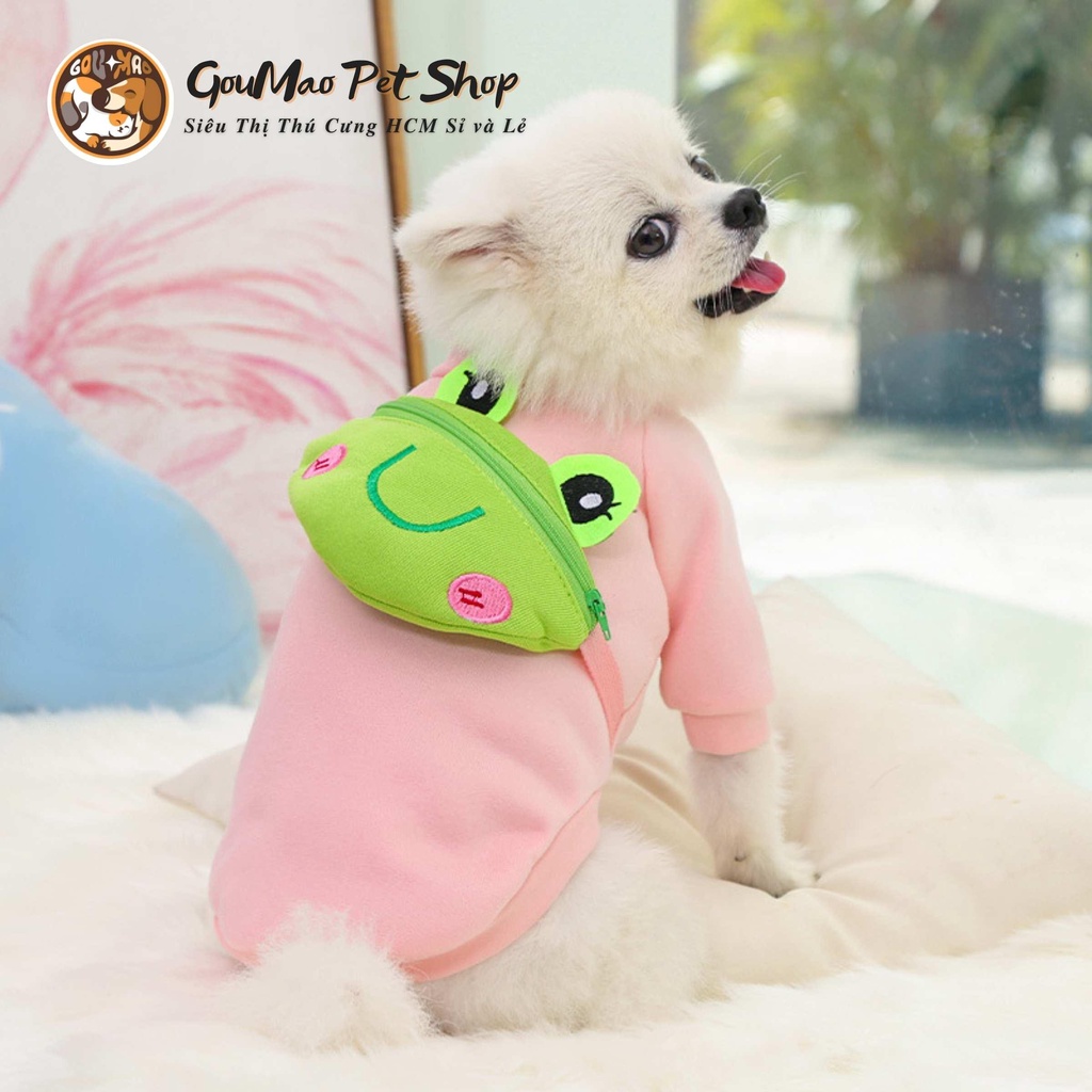 [Ảnh thật] ÁO CHÓ MÈO THÚ CƯNG : ẾCH VÀ GẤU - GOUMAO PET