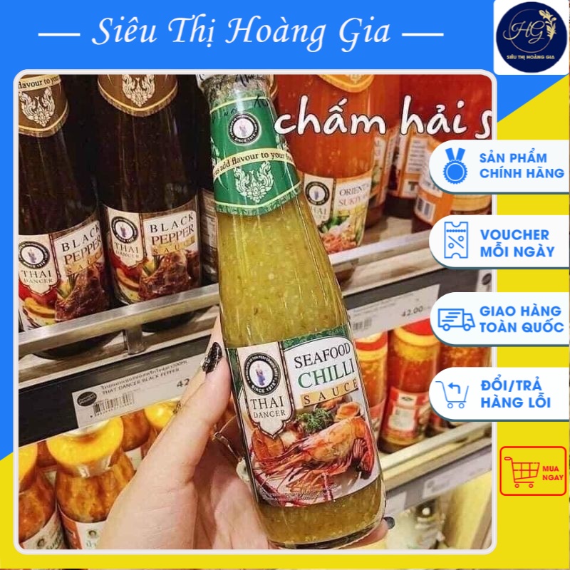 CHAI SỐT CHẤM HẢI SẢN THÁI LAN