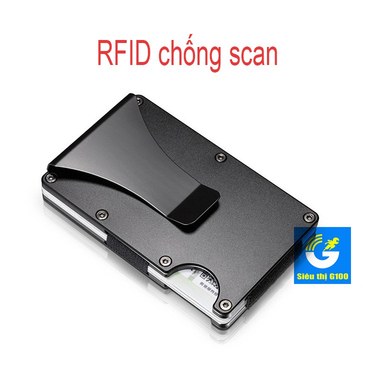 Ví đựng thẻ ATM kiểu Châu âu với công nghệ RFID chống scan thẻ